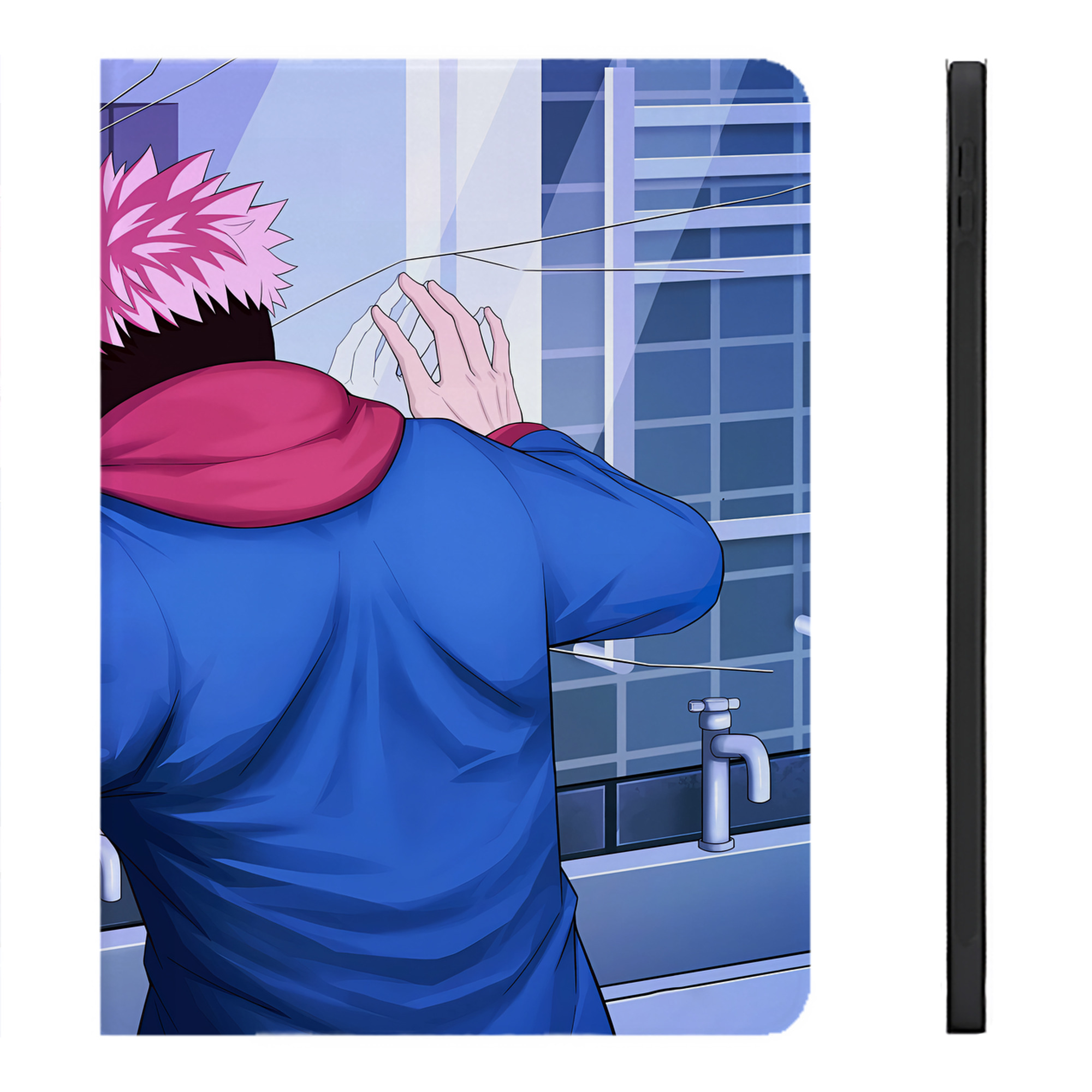 （画像用） 呪術廻戦 Jujutsu Kaisen IPadケース ペンホルダー付き ブックスタイルデザイン